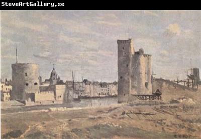 Jean Baptiste Camille  Corot La Rochelle (mk11)